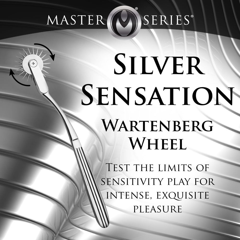 Master Series Wartenberg Sensory Pinwheel - Silver