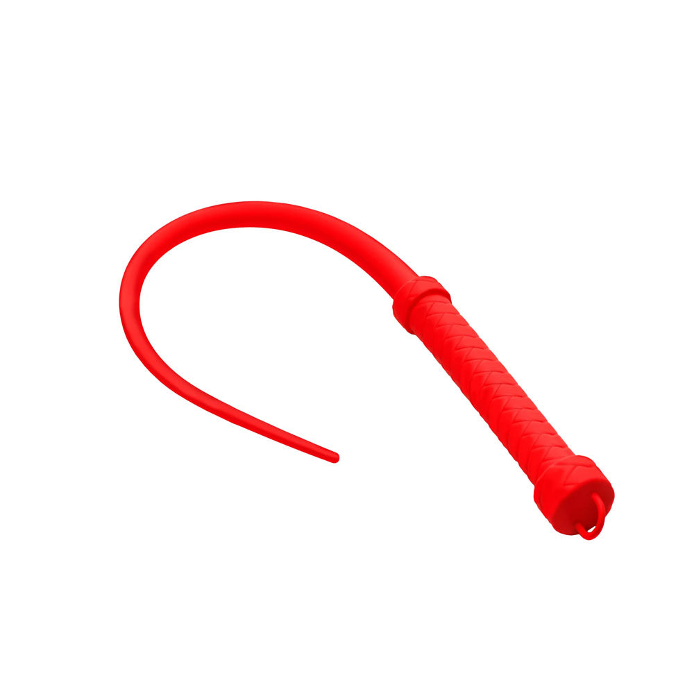 Master Series Viper Tail Silicone Whip - Red