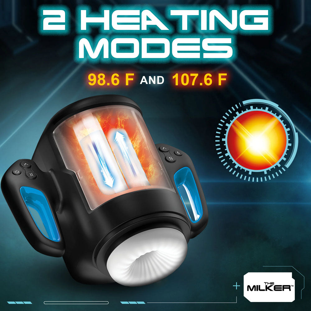 LoveBotz The Milker Cyber Milker - USB Rechargeable Male Masturbator