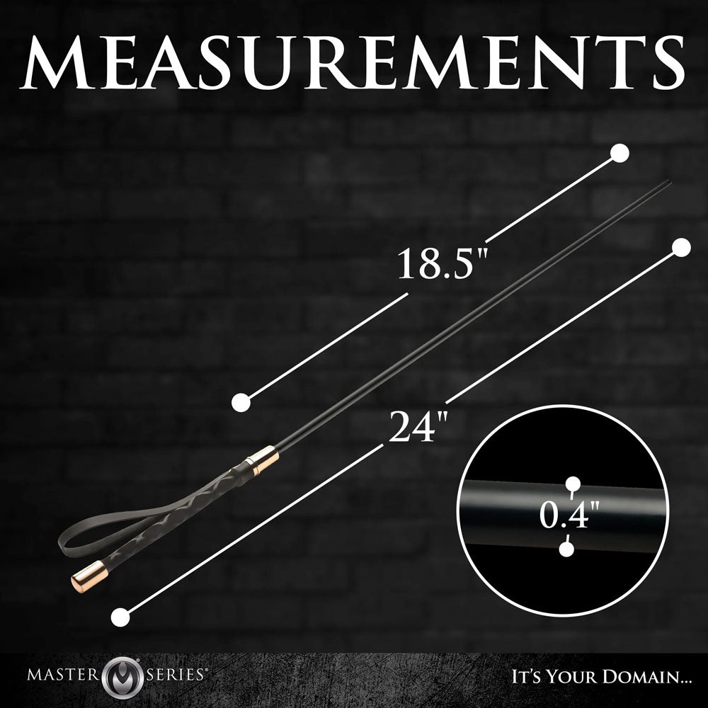 Master Series Sinful Impact Cane -  Plastic Cane Whip