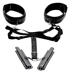 Acquire Easy Access Thigh Harness - Black - Shhh...