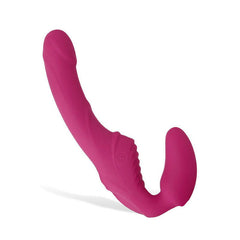Adam & Eve Eve's Vibrating Strapless Strap-On - Pink - Shhh...