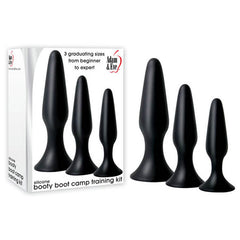 Adam & Eve Silicone Booty Boot Camp Training 3 pc Kit - Shhh...