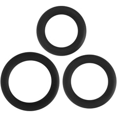 Adam & Eve Silicone Penis Ring Set - Shhh...