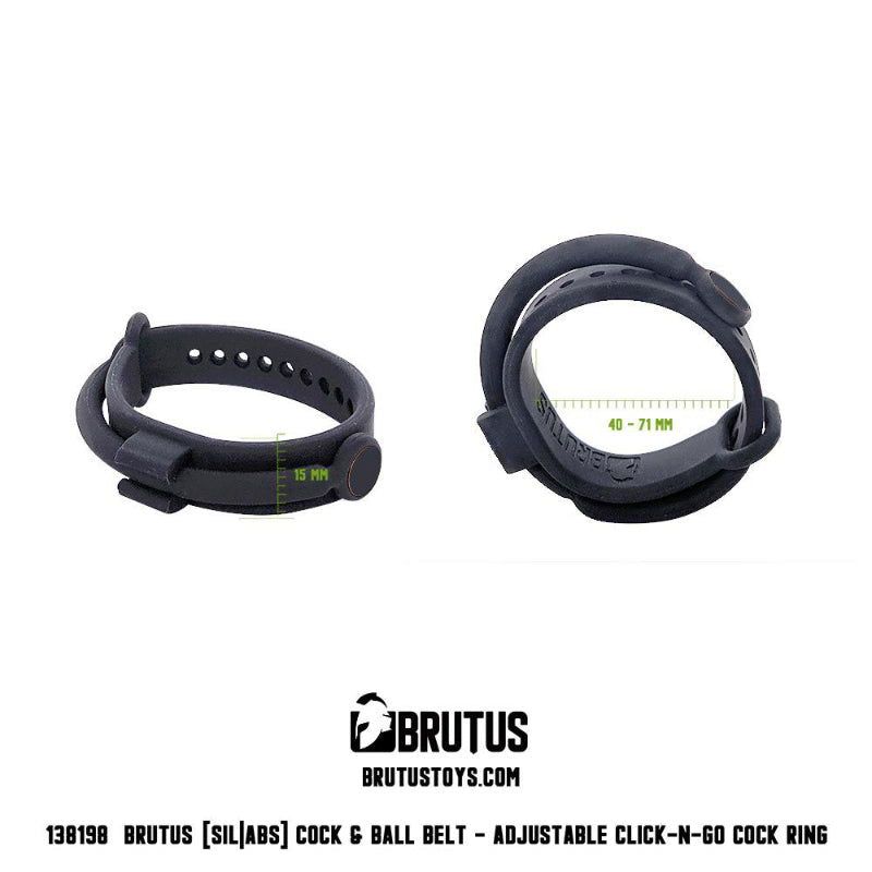 Adjustable Click N Go Cock Ring - Shhh...