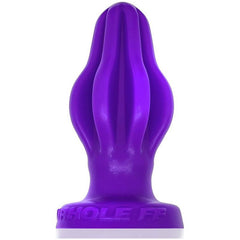 Airhole-1 Finned Buttplug Eggplant - Small - Shhh...