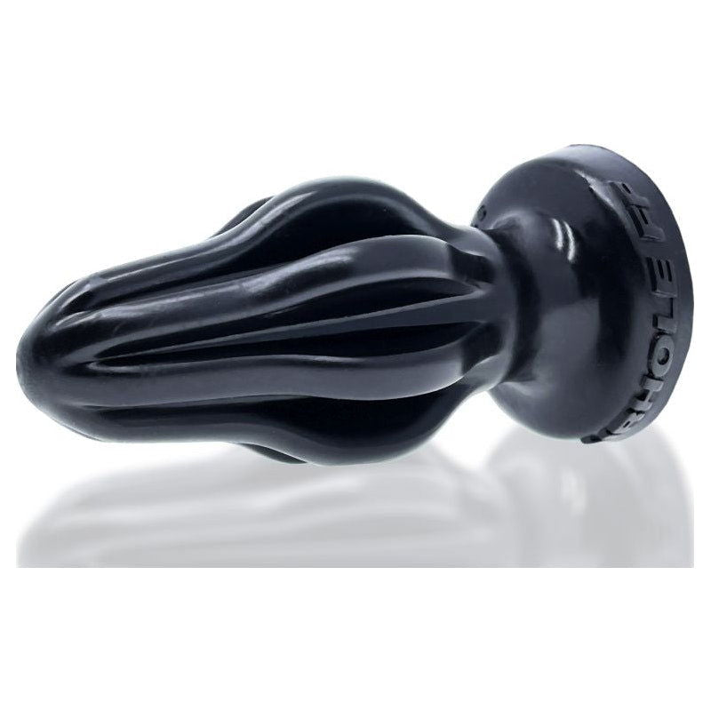 Airhole-2 Finned Buttplug Black - Medium - Shhh...