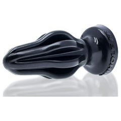 Airhole-2 Finned Buttplug Black - Medium - Shhh...
