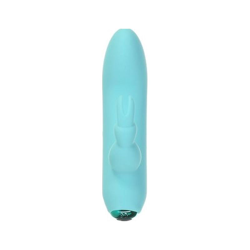Alices Bunny Rechargeable Bullet w Rabbit Sleeve Teal - Shhh...