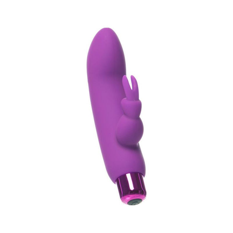 Alices Bunny Rechargeable Bullet with Rabbit Sleeve - Purple - Shhh...