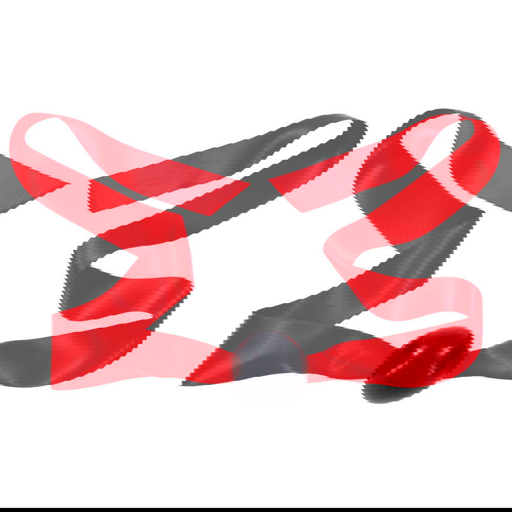 Amor Satin Ball Gag - Red - Shhh...
