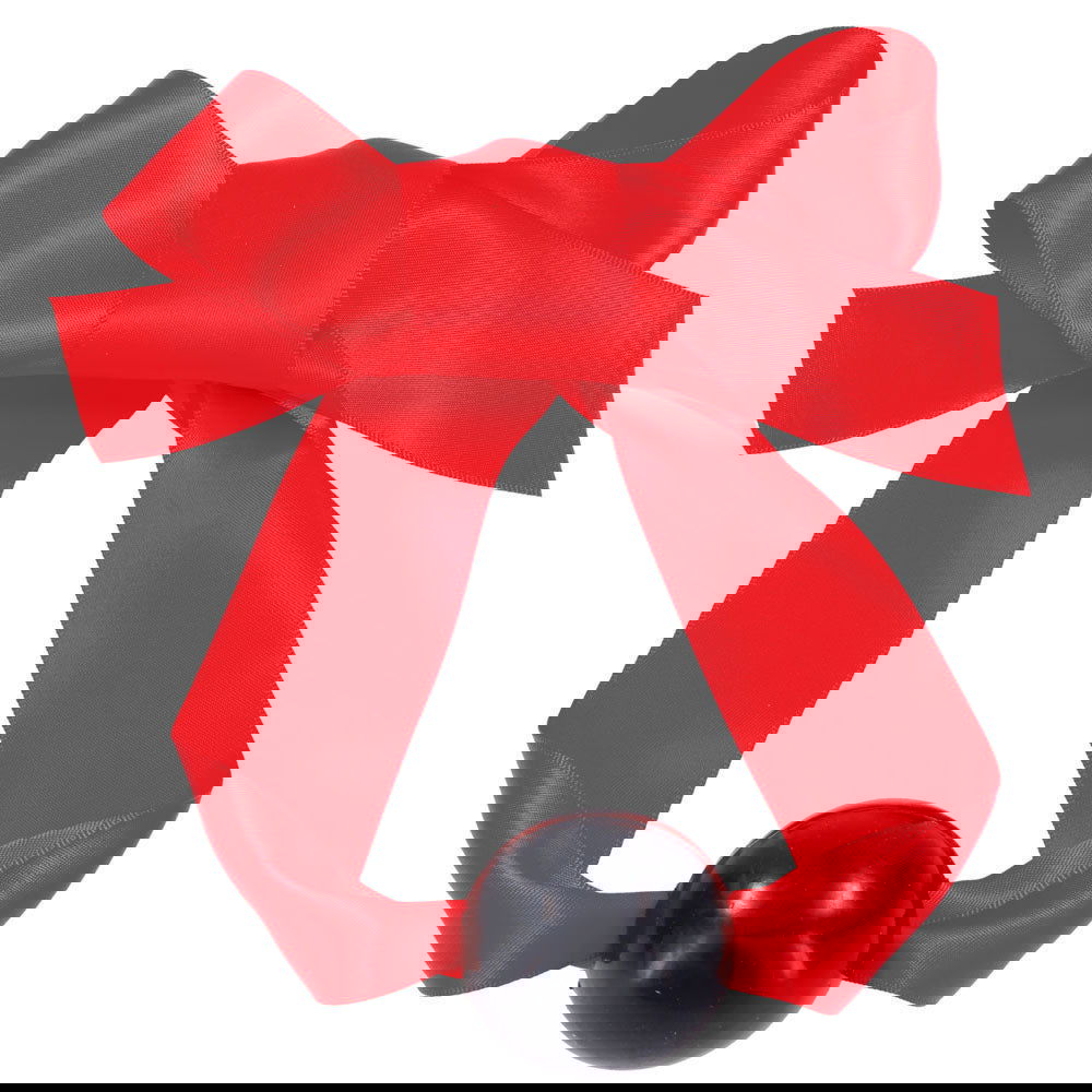 Amor Satin Ball Gag - Red - Shhh...