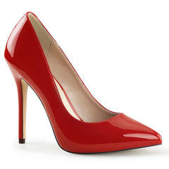 Amuse 20 Classic Pump with 5 inch heel - Red Patent - Shhh...