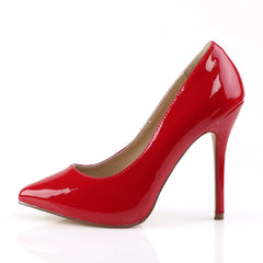 Amuse 20 Classic Pump with 5 inch heel - Red Patent - Shhh...