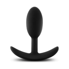 Anal Adventures Platinum Silicone Vibra Slim Plug Small - Shhh...
