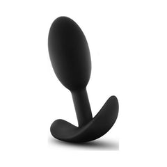 Anal Adventures Platinum Silicone Vibra Slim Plug Small - Shhh...