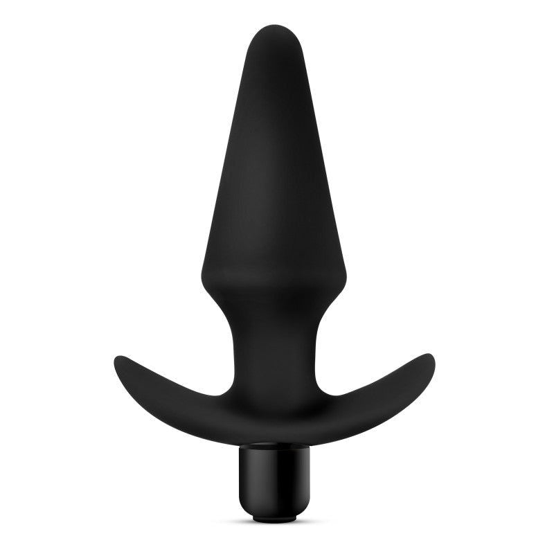 Anal Adventures Platinum Vibrating Plug - 12.7 cm (5'') Vibrating Butt Plug - Shhh...