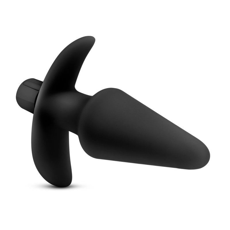 Anal Adventures Platinum Vibrating Plug - 12.7 cm (5'') Vibrating Butt Plug - Shhh...