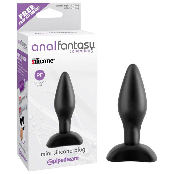 Anal Fantasy Collection Mini Silicone Plug -  7.5 cm (3'') Butt Plug - Shhh...