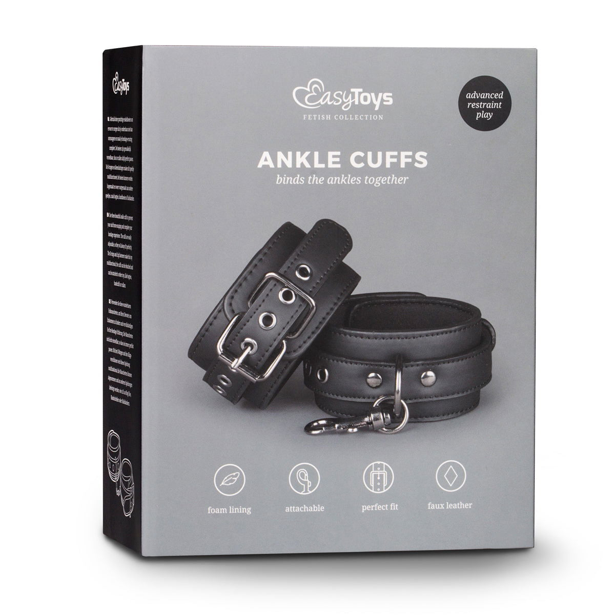 Ankle Cuffs Black - Shhh...