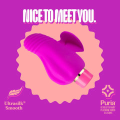 Aria Erotic AF - Plum USB Rechargeable Stimulator - Shhh...