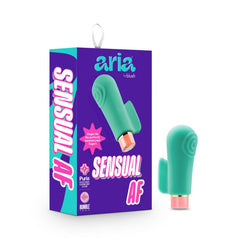 Aria Sensual AF - Teal USB Rechargeable Stimulator - Shhh...