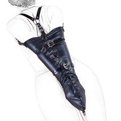 Arm restraint harness in Red Black or White - Shhh...