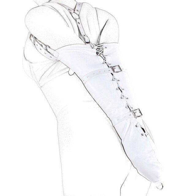Arm restraint harness in Red Black or White - Shhh...