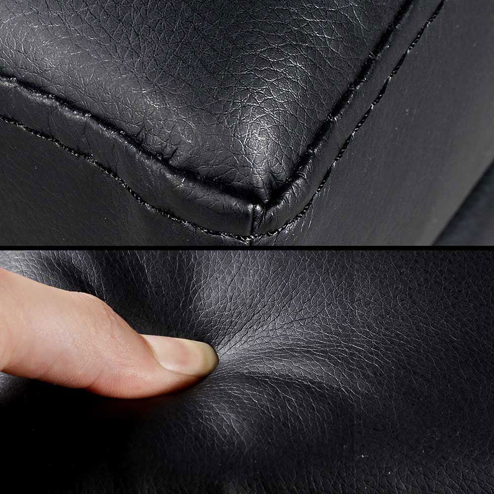 Artiss Ottoman Storage Box - Black SMALL 80cm long - Shhh...