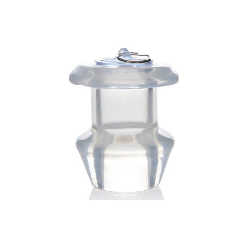 Ass Bung Clear Hollow Anal Dilator 3.5" Large - Shhh...