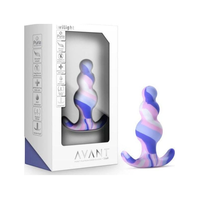 Avant Twilight Blue Butt Plug - Shhh...