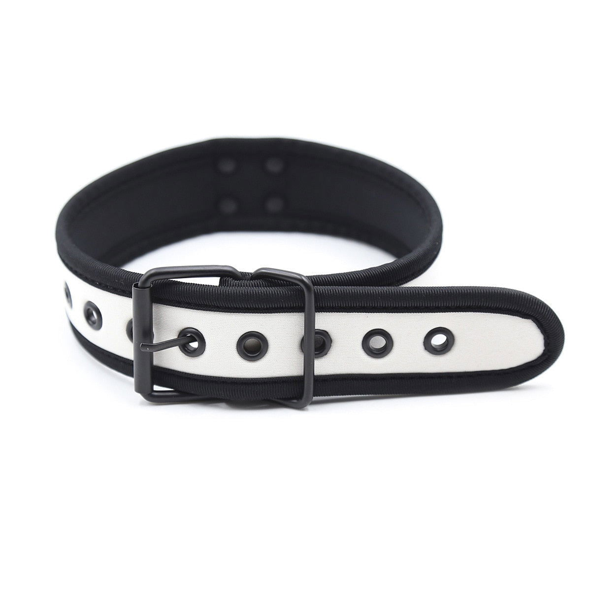 BDSM and Puppy Play Collars with leash ring. 10 colours to choose - Shhh...