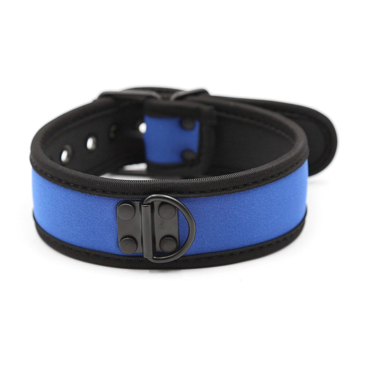 BDSM and Puppy Play Collars with leash ring. 10 colours to choose - Shhh...