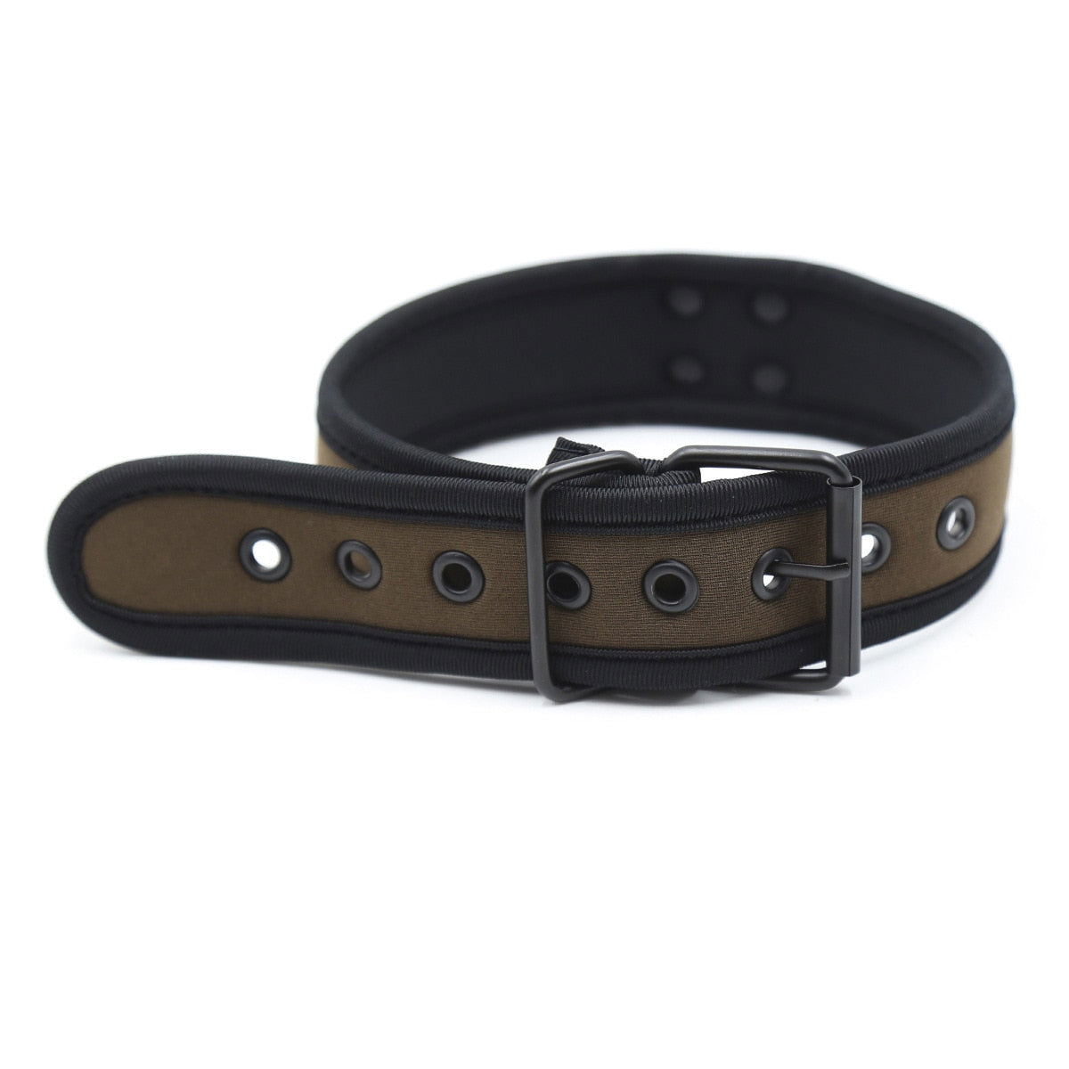 BDSM and Puppy Play Collars with leash ring. 10 colours to choose - Shhh...