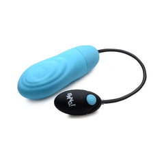 BG 7X Pulsing Rechargeable Bullet- Blue - Shhh...