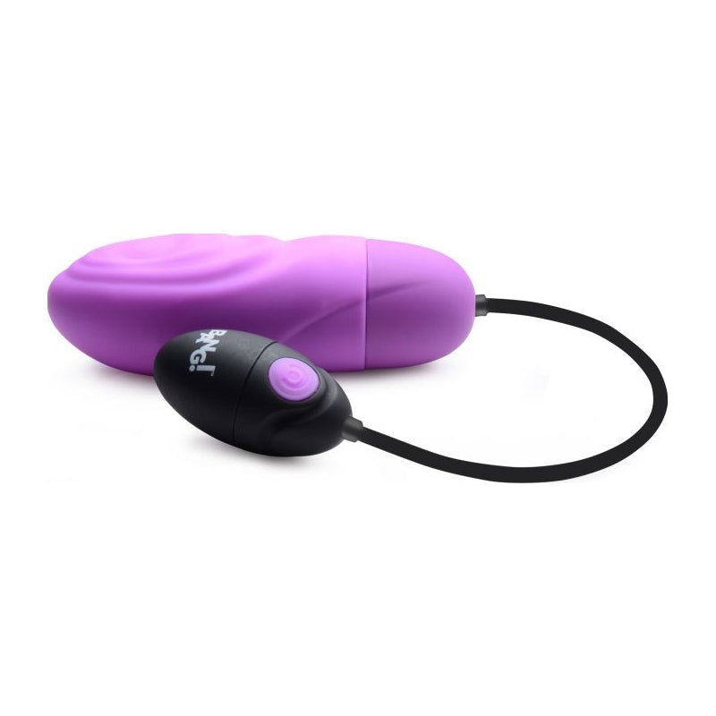 BG 7X Pulsing Rechargeable Bullet- Purple - Shhh...