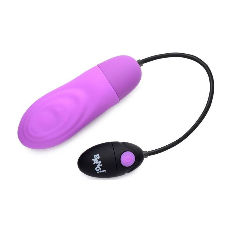 BG 7X Pulsing Rechargeable Bullet- Purple - Shhh...