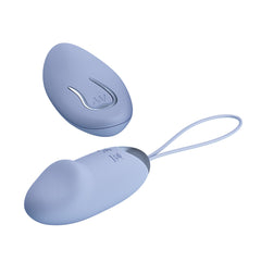 Party Up IVAN USB Vibrating Egg with Wireless Remote - PURPLE
