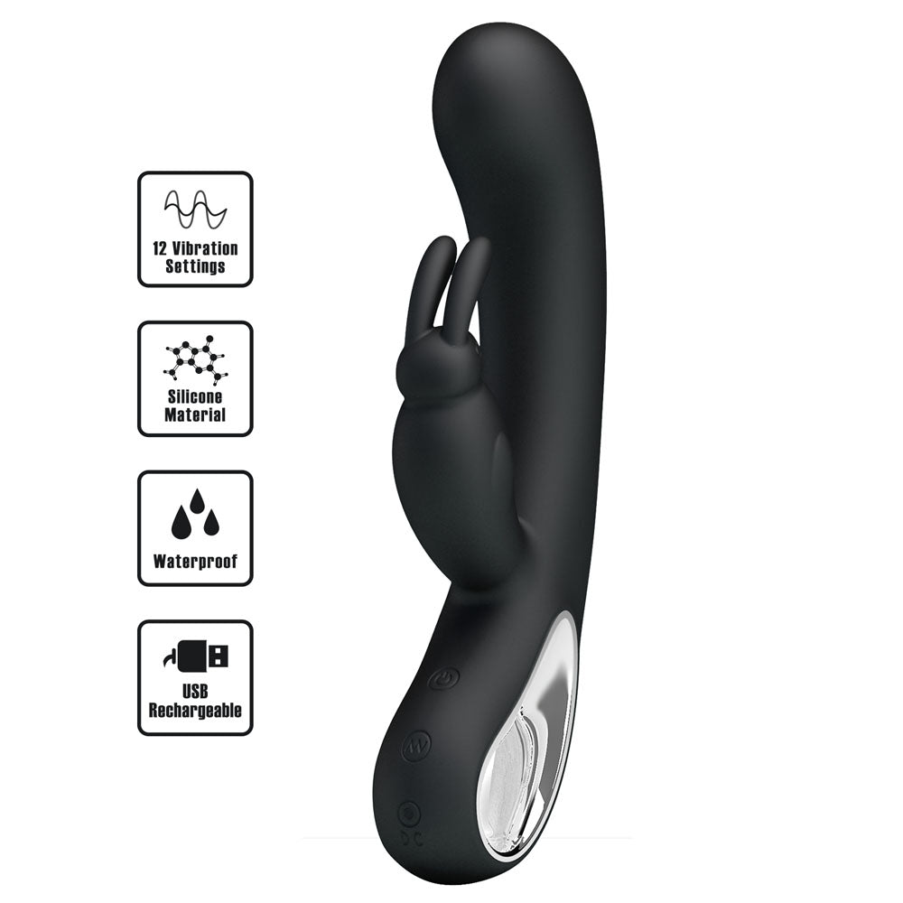 Party Up COLIN Rabbit Vibe -  -  21 cm USB Rechargeable Rabbit Vibrator