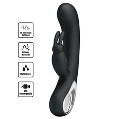 Party Up COLIN Rabbit Vibe -  -  21 cm USB Rechargeable Rabbit Vibrator