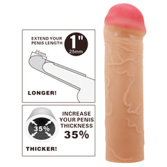 Party Up OSCAR 1 Inch Extender Sleeve -  1 Inch Penis Extender Sleeve