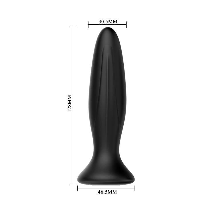 MR PLAY Vibrating Anal Plug -  12.8 cm USB Rechargeable Vibrating Butt Plug