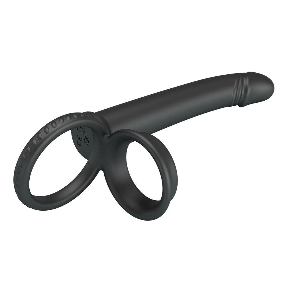Party Up MARTIN Double Penetrator -  Cock & Ball Rings with Double Penetrator