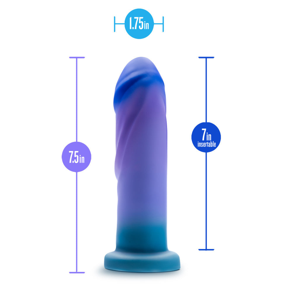 Avant Midnight Rendezvous 19 cm Poseable Dildo - Ocean