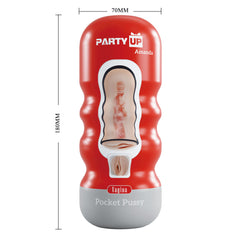 Party Up AMANDA Pocket Pussy -  Vagina Stroker