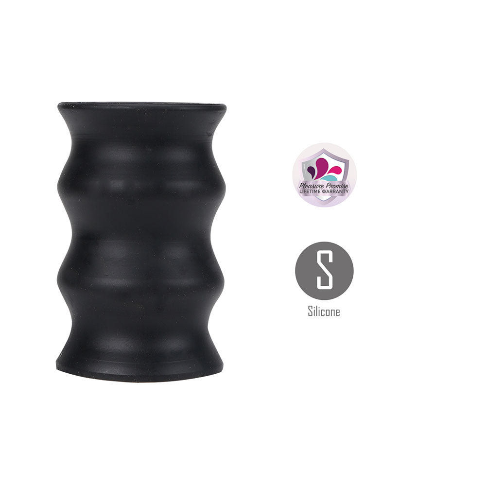 Maia ELI 10 cm Penis Stroker Sleeve - BLACK