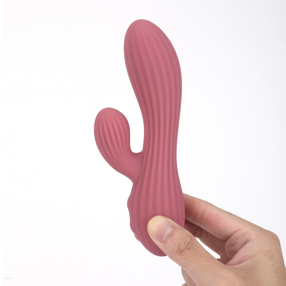 Maia SEDONA - Purple 15.2 cm USB Rechargeable Dual Vibrator
