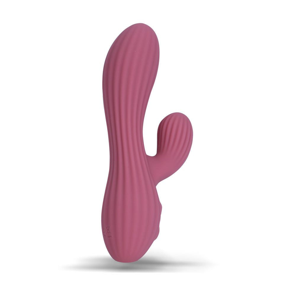 Maia SEDONA - Purple 15.2 cm USB Rechargeable Dual Vibrator
