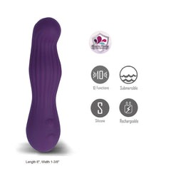 Maia MESA - Purple 15.2 cm USB Rechargeable Vibrator