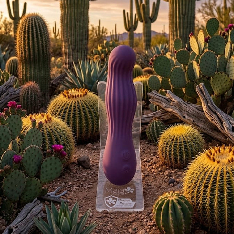Maia MESA - Purple 15.2 cm USB Rechargeable Vibrator